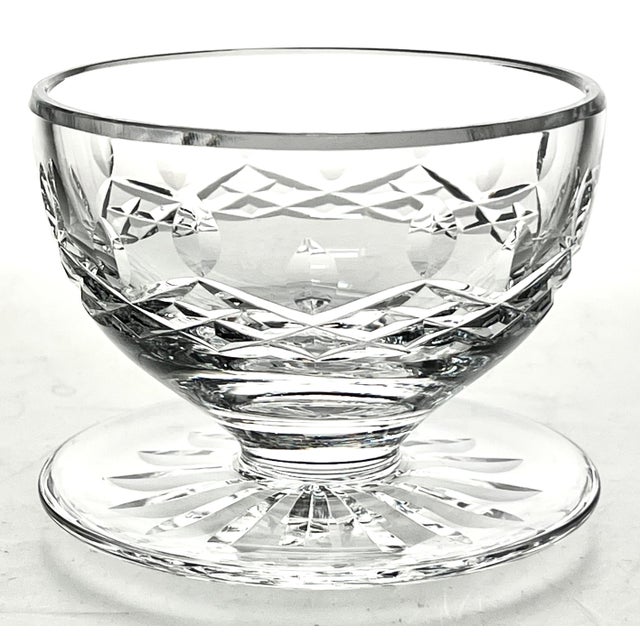 Classic sparkling crystal glass footed bowls by Waterford. Founded in 1783 in Ireland, the manufacturer is synonymous with...
