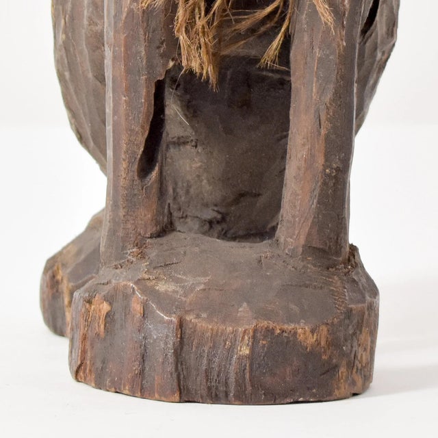Brown Early 20th Century Igala Wood Figure Nigeria For Sale - Image 8 of 14