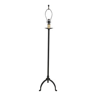 Modern Primitive Style Candlestick Floor Lamp For Sale