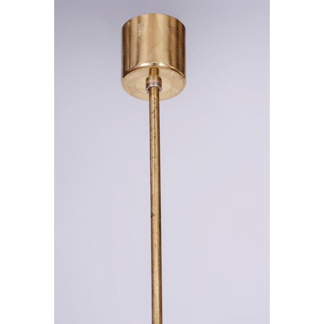 Mid-Century Modern Pendant Light in Brass by Guzzini for Meblo, Italy, 1960s For Sale - Image 6 of 8