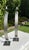 Silver Rick Martin Signed Modernist Welded Steel Candleholders, 2003, Pair For Sale - Image 8 of 12