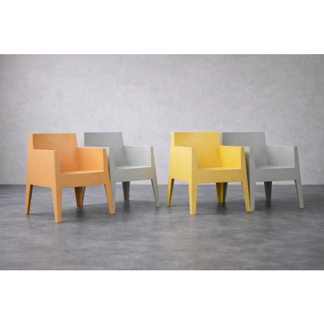 Mid-Century Modern Italian Atlantide Toy Plastic Chairs by Philippe Starck for Driade, 1990s, Set of 4 For Sale - Image 14 of 18