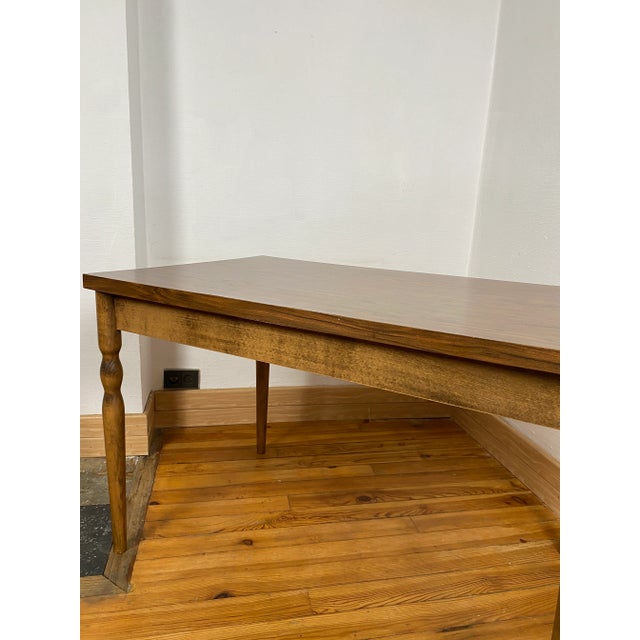 1960s Baumann Veneered Wood Table, 1960s For Sale - Image 5 of 13