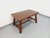 Brutalist Dining Table in Dark Pine Wood by Georges Robert, 1960s For Sale - Image 12 of 18
