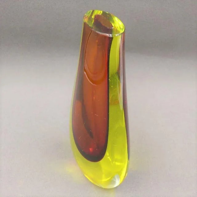 Sommerso Vase from Flavio Poli, 1950s For Sale - Image 6 of 10