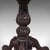 Antique Carved Tea Table, Burmese, Teak, Octagonal, Lamp, Side, Victorian, 1860 For Sale - Image 10 of 12