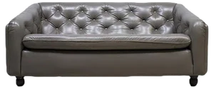Vintage Leather Sofa by Geoffrey Harcourt for Artifort