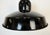 Industrial Black Enamel Factory Pendant Lamp, 1960s For Sale - Image 4 of 16