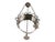 Vintage Silver Judaica Ner Tamid Perpetual Lamp Holder For Sale In New York - Image 6 of 7