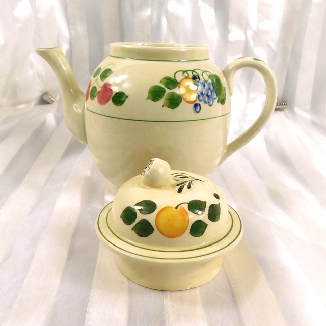 Ceramic 1950s Royal Adams Titan Ware Teapot For Sale - Image 7 of 10