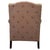 Wood Antique English Mahogany Lounge Chair For Sale - Image 7 of 13