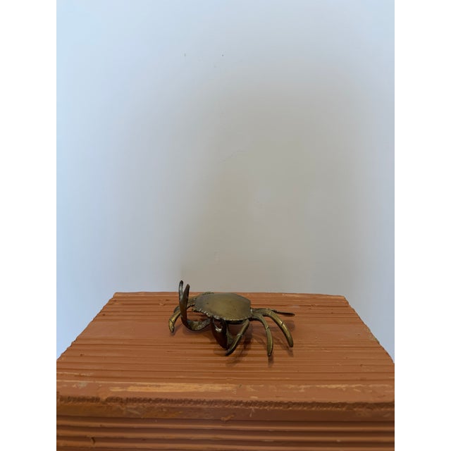 Mid-Century Bronze Crab Sculpture With Hinged Top, Brazil 1960s For Sale - Image 6 of 15