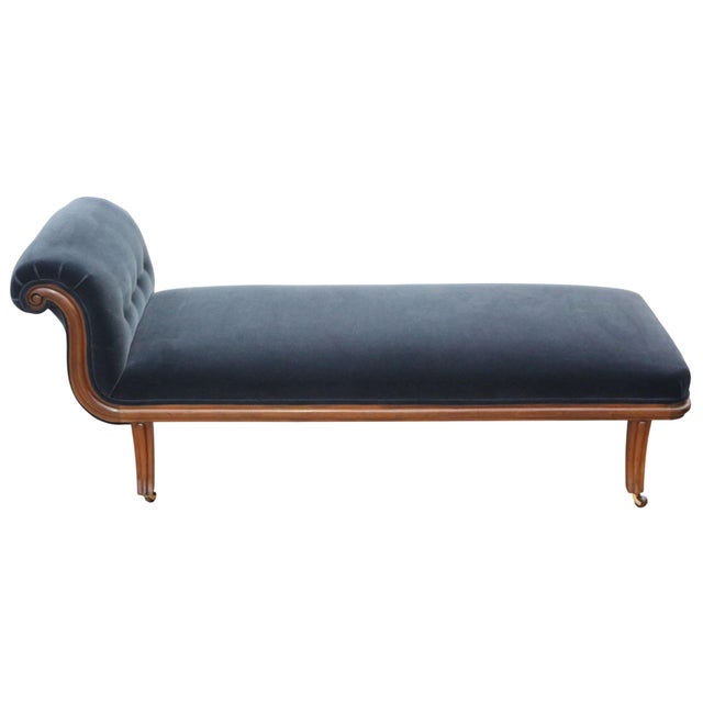 Antique Mahogany Chaise Lounge, 19th Century For Sale - Image 4 of 13