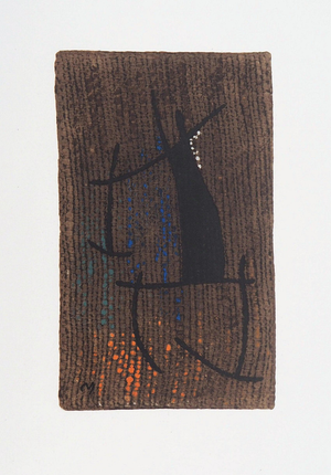 Joan Miro, Woman Dancing, Lithograph