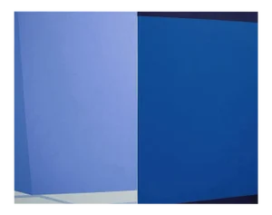 Macyn Bolt "Intersect (Blue)", Painting