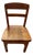 Mid 20th Century Allen Chair Corp. Child's Wooden School Chair, Stamped West Concord, Mass. For Sale