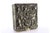 Metal Art Nouveau Silver Pill Box with Flowers on the Lid For Sale - Image 7 of 8
