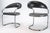 Chrome and Faux Leather Chairs by Giotto Stoppino, Italy, 1970s, Set of 2 For Sale - Image 11 of 13