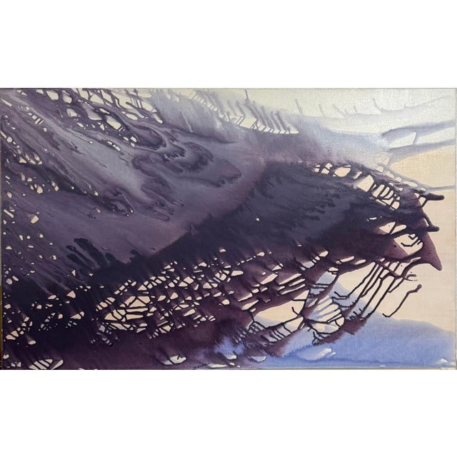 Shahla Dadsetan (Iranian, 21st c.) Plongee Dans Ma Pensee 2005 Acrylic painting on canvas Hand signed and dated...