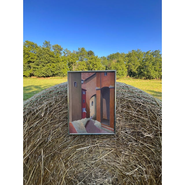 Don F. Rogerson — Original Architectural Streetscape Mid Century Painting For Sale In Washington DC - Image 6 of 7
