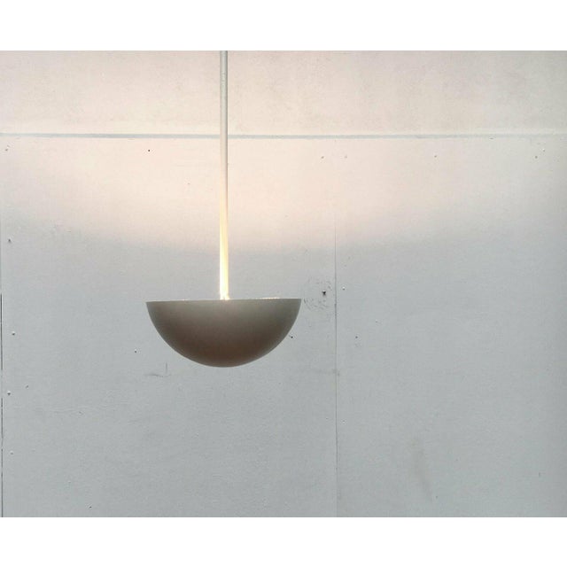 Mid-Century Modern Space Age Fiberglass Pendant Lamps, 1960s, Set of 2 For Sale - Image 4 of 18