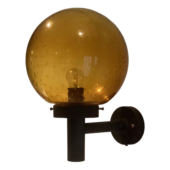 Drop Glas Wall Lights Lamp, 1970s, Set of 2 For Sale