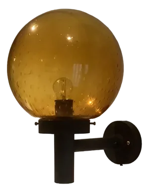 Drop Glas Wall Lights Lamp, 1970s, Set of 2