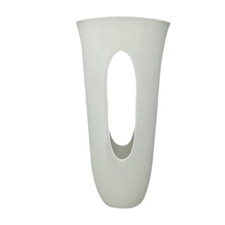 Aqua Green Ceramic Vase, Italy, 1970s For Sale