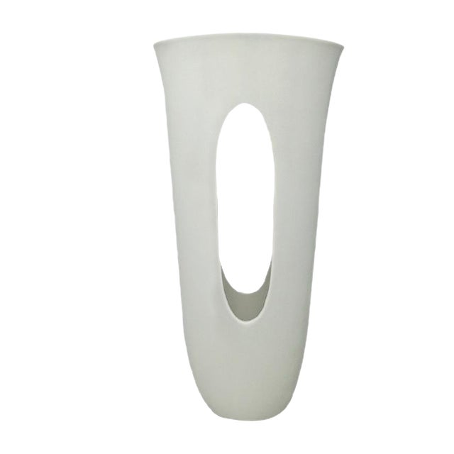 Aqua Green Ceramic Vase, Italy, 1970s For Sale