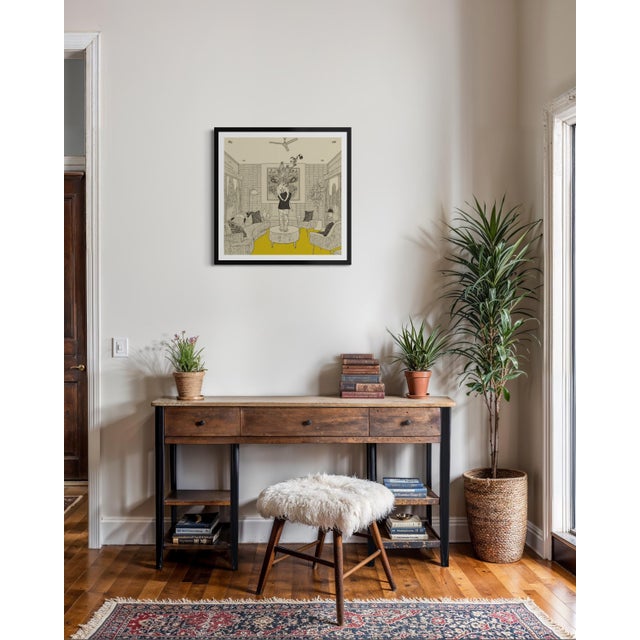 Carry You by Steve Moors, 31"x31" Framed For Sale - Image 9 of 10