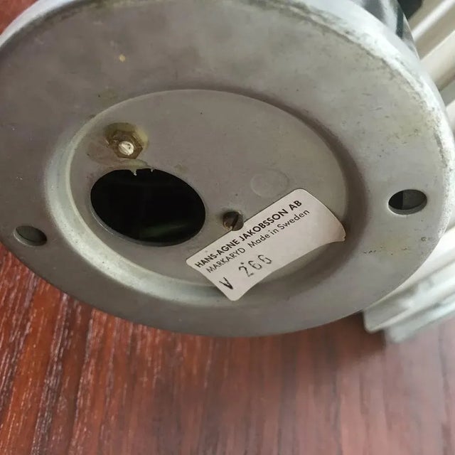 Green Wall Light attributed to Hans-Agne Jakobsson for Markaryd, Sweden, 1960s For Sale - Image 9 of 10