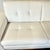 Early 21st C Modern Contemporary Cube White Leather Sofa, After Knoll. For Sale - Image 10 of 10