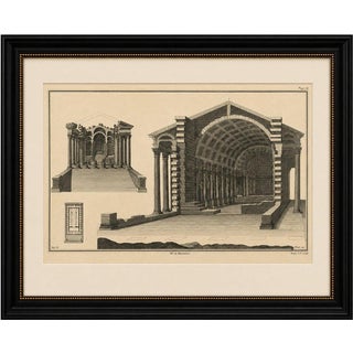 Bernard de Montfaucon, Basilica Interior, 1721, Engraving For Sale