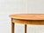 Round Extendable Cherrywood Table with Star Veneer, 1950s For Sale - Image 11 of 16