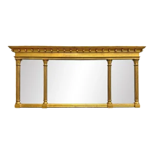 19th Century American Federal Style Overmantel Mirror