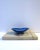 Modern Blue and White Art Glass Bowl For Sale - Image 3 of 9