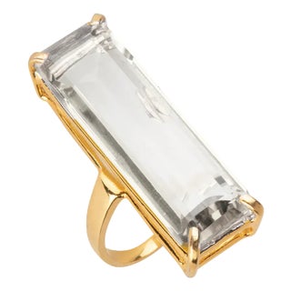 Lucille Ring, Gold, Size 6 For Sale