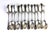 Antique Silver Dessert Spoons, 1900s, Set of 12 For Sale - Image 11 of 11