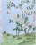 Paper W24"*h48"/Panel * a Set of 3 Panels Peony on Light Blue Tea Paper, Wall Artwork, Painting, No Frame, Tea Wallpaper For Sale - Image 7 of 7