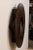 Early 21st Century African Brown Wood Round Mirror For Sale - Image 5 of 11