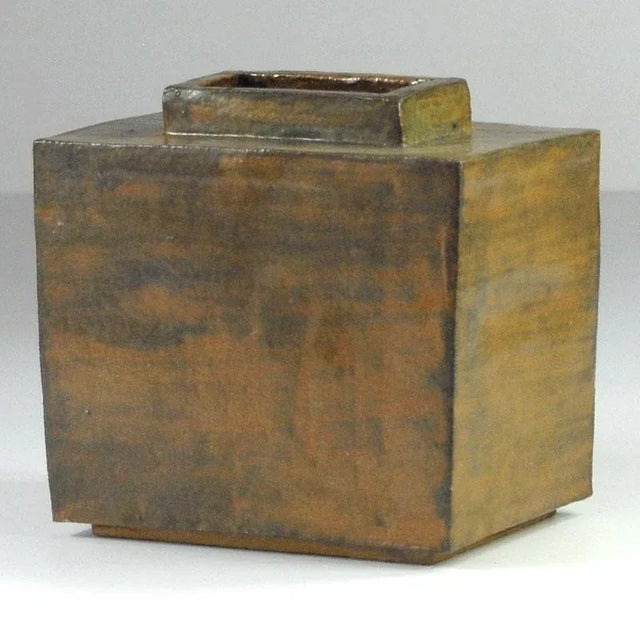 Large Brutalist Pottery Vase, 1960s For Sale - Image 4 of 10