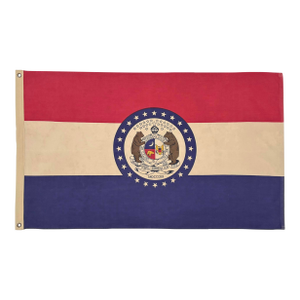 Vintage Cotton State Flag of Missouri