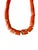Shell Vintage Chunky Natural Nepalese Angel Skin Coral Strand 38 Beads For Sale - Image 7 of 11