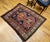 Antique Caucasian Kazak Area Rug, Hand-Knotted Wool, Geometric Medallion Pattern, 5x5 For Sale - Image 4 of 18