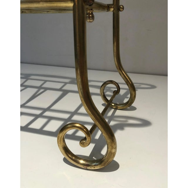 Brass Magazine Rack. French Work, circa 1900 For Sale - Image 11 of 13
