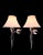 Gau-Cast Aluminum and Glass Wall Lamps from Maison Lucien, 1980s, Set of 2 For Sale - Image 10 of 11