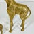 1960s Vintage Hollywood Regency Boho Chic Brass Giraffe With Calf Sculpture - Set of 2 For Sale - Image 14 of 15