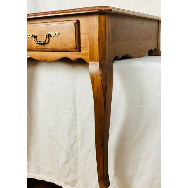 French Country Ethan Allen Maison Collection End Table Chairish