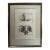 17th Century Wenceslaus Hollar "Varie Figurae" Signed Etchings After Da Vinci — Sequentially Framed Diptych For Sale