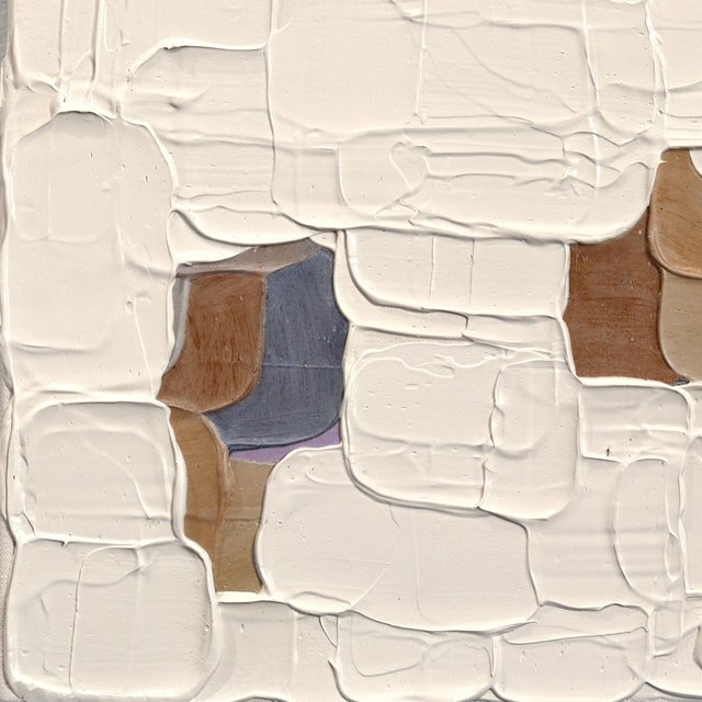 Textured Delicacies 3 - Impasto Textural Thick Acrylic Paint Abstract Original Artwork by Shiri Phillips For Sale - Image 4 of 9